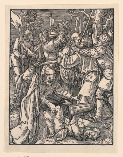 リトル・パッション・シリーズより「キリストを奪う」 作： Albrecht Dürer