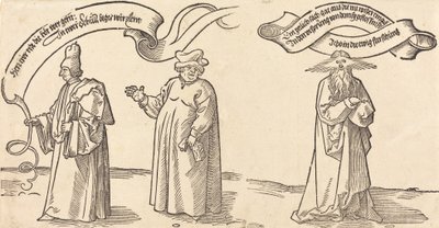 教師、聖職者、プロビデンス、おそらく 1526 年。 作： Albrecht Dürer