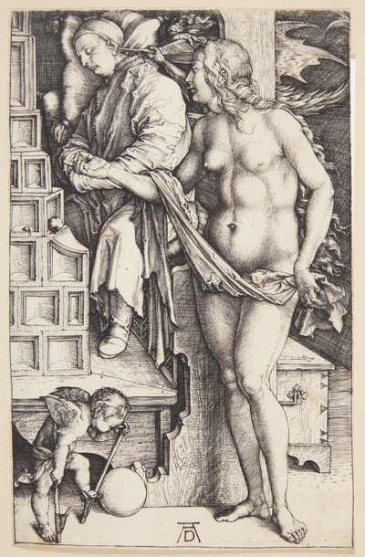 怠け者の誘惑 ～医者の夢～ 作： Albrecht Dürer