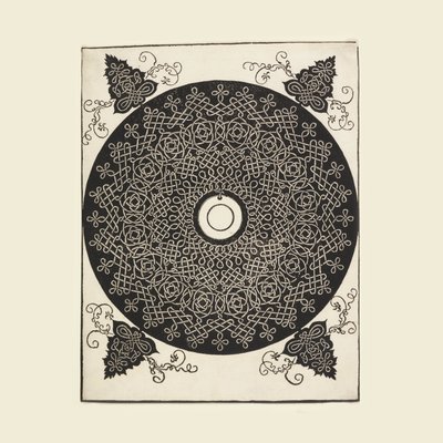 サードノット（白いメダリオンとのインターレースパターン） 作： Albrecht Dürer