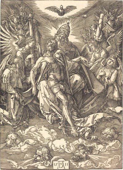 三位一体 作： Albrecht Dürer