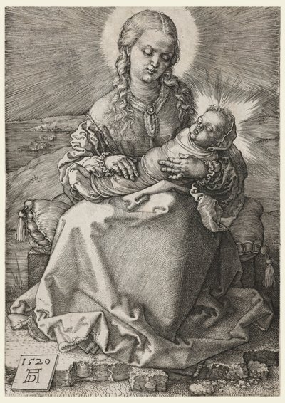 産着の聖母子 作： Albrecht Dürer