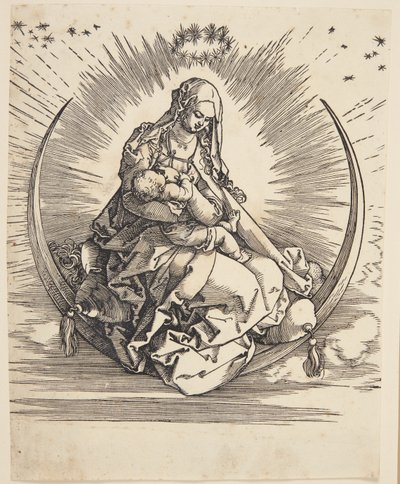 三日月の聖母 作： Albrecht Dürer