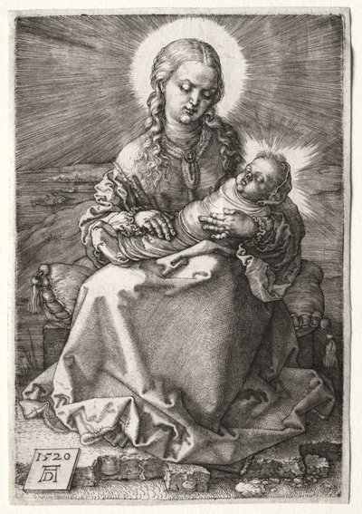 くるみの子を抱く聖母 作： Albrecht Dürer