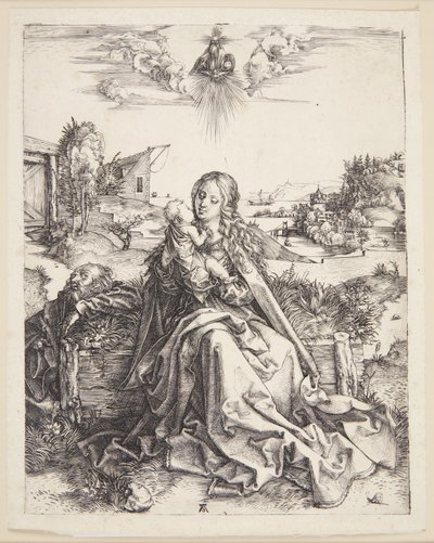 とんぼを持つ聖母 作： Albrecht Dürer