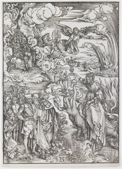 シリーズ「アポカリプス」よりバビロンの娼婦 作： Albrecht Dürer