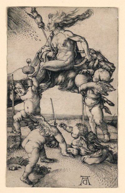 魔女 作： Albrecht Dürer