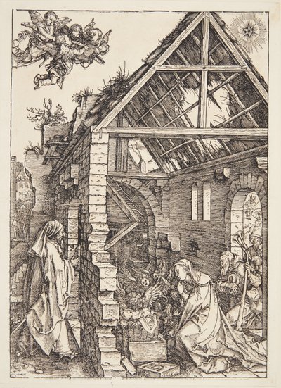 羊飼いの崇拝 作： Albrecht Dürer