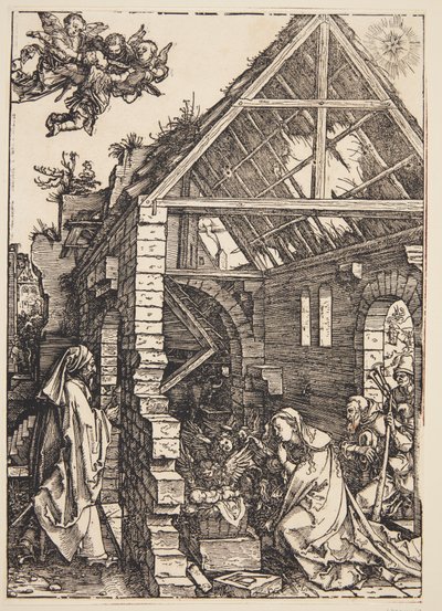 羊飼いの崇拝 作： Albrecht Dürer