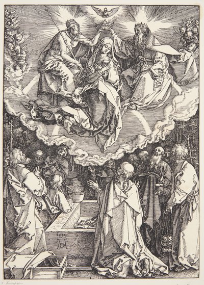 聖母の被昇天と戴冠式 作： Albrecht Dürer