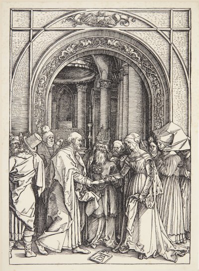 聖母の婚約 作： Albrecht Dürer