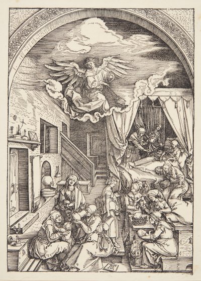 聖母の誕生 作： Albrecht Dürer