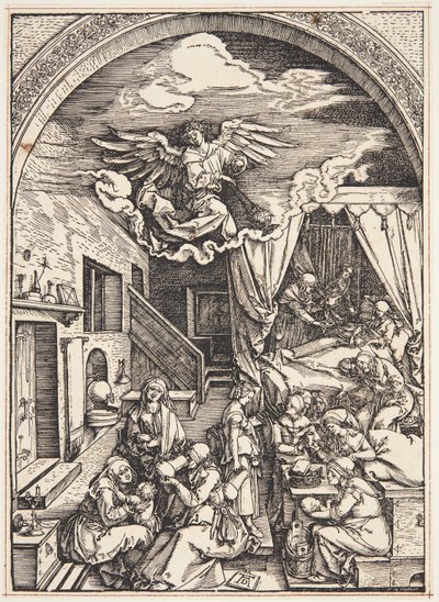聖母の誕生 作： Albrecht Dürer