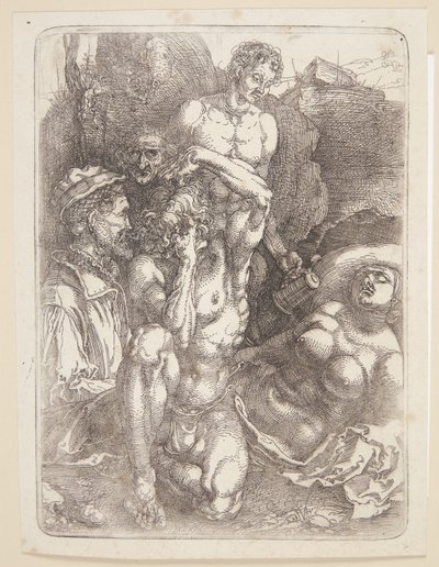 絶望的な男 作： Albrecht Dürer