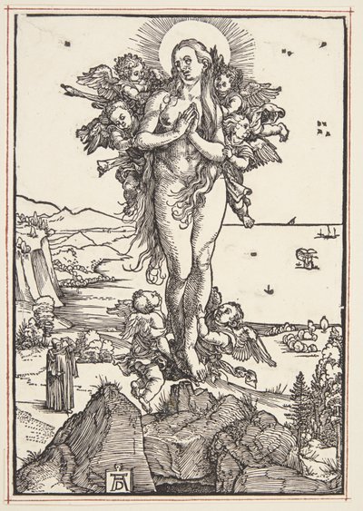 マグダラのマリアの標高 作： Albrecht Dürer