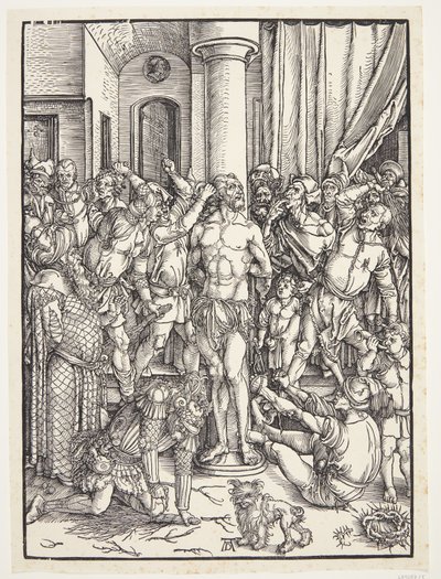 むち打ち 作： Albrecht Dürer