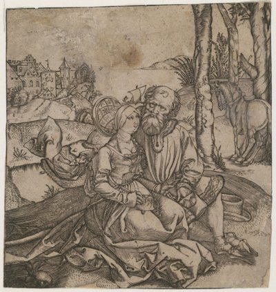 不揃いなカップル、c。 1495 作： Albrecht Dürer