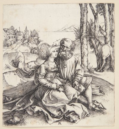 仲が悪い夫婦 作： Albrecht Dürer
