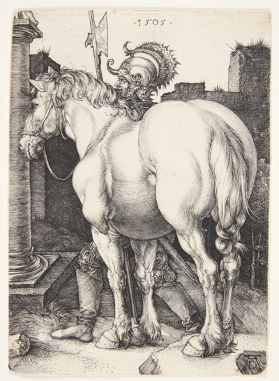 大きな馬 作： Albrecht Dürer