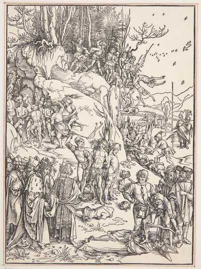 万人の殉教 作： Albrecht Dürer