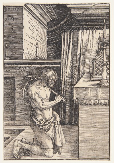 悔い改める者 作： Albrecht Dürer