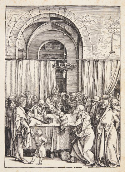 ヨアヒムの捧げ物の拒否 作： Albrecht Dürer