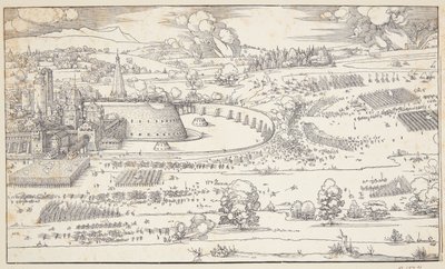 要塞の包囲 作： Albrecht Dürer