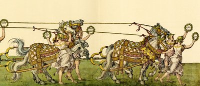 勝利の戦車 作： Albrecht Dürer