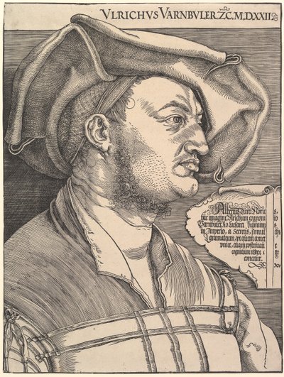 Ulrich VanBüler.nd 作： Albrecht Dürer