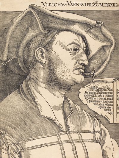 Ulrich Varnbuler、1522年。 作： Albrecht Dürer
