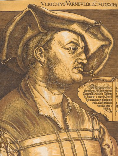 Ulrich Varnbüler、1522年出版c。 1620年。 作： Albrecht Dürer