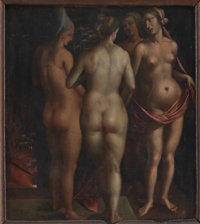 ヴィーナスと三美神 作： Albrecht Dürer