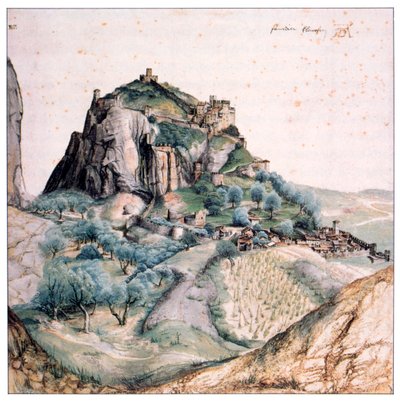 アルコの眺め、1495 作： Albrecht Dürer