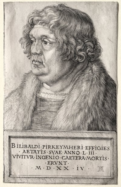 ウィリバルド・ピルクハイマー 作： Albrecht Dürer
