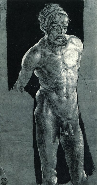 ヌード自画像 作： Albrecht Dürer