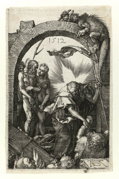 虚無のキリスト（アダムとイヴとともに 作： Albrecht Dürer