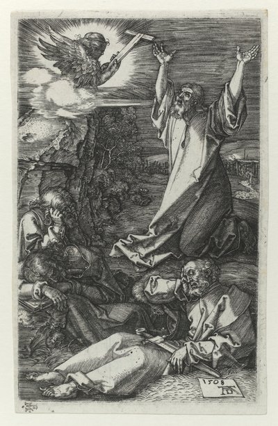 オリーブの木の庭のキリスト 作： Albrecht Dürer
