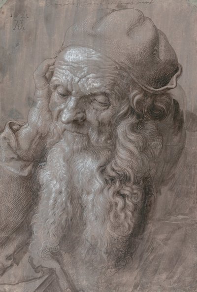 老人の頭 作： Albrecht Dürer