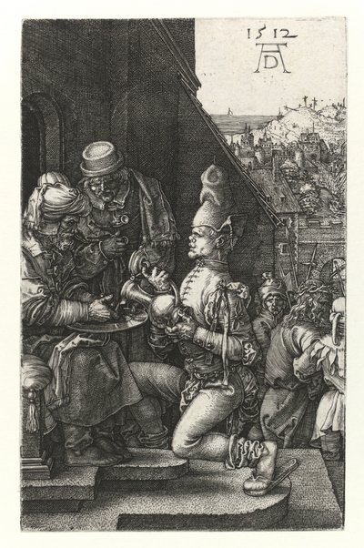 ピラトは手を洗う、1512 作： Albrecht Dürer
