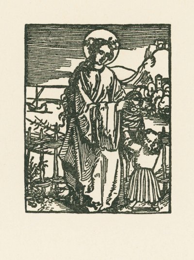 聖ドロテア 作： Albrecht Dürer or Duerer