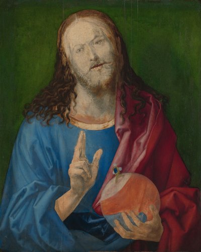 救世主、1505年頃（リンデンに油を塗る） 作： Albrecht Dürer