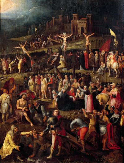 受難の場面」 アルブレヒト・デューラー作画 フランドル絵画（16世紀） 作： Albrecht Dürer