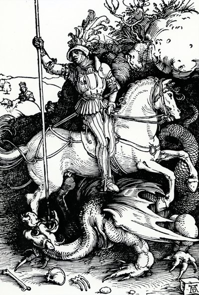 St.George and the Dragon 作： Albrecht Dürer