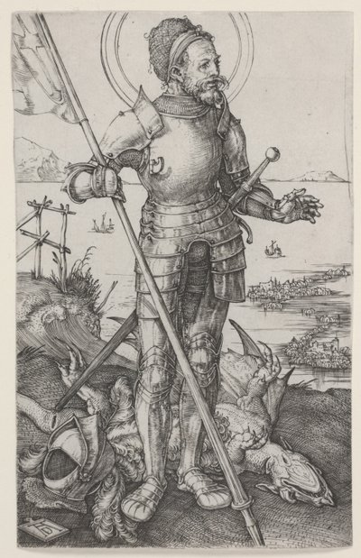 St.George on Foot 作： Albrecht Dürer