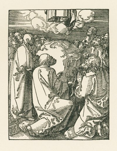 昇天 1510年頃（木版画） 作： アルブレヒト・デューラーまたはデューラー