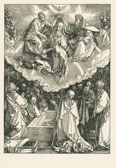 聖母被昇天と戴冠式 作： Albrecht Dürer or Duerer