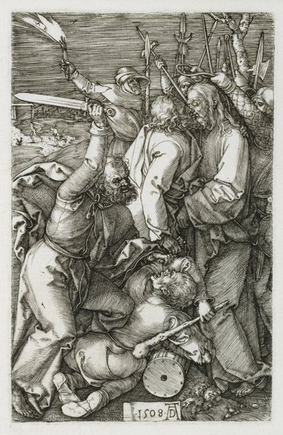 キリストの裏切り 作： Albrecht Dürer