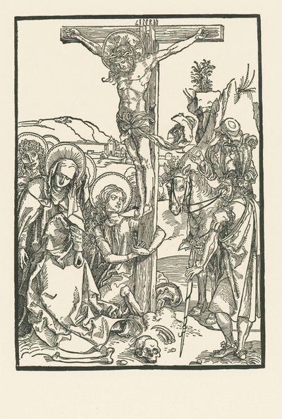 磔刑像 1500年頃（木版画） 作： アルブレヒト・デューラーまたはデューラー