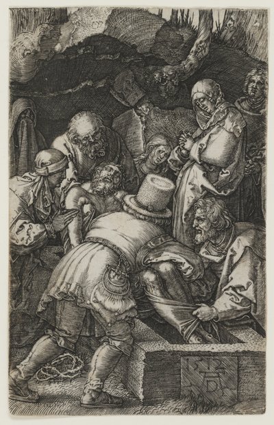 キリストの埋葬 作： Albrecht Dürer