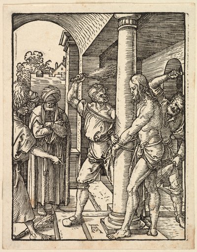 鞭打ち、1509-11 作： Albrecht Dürer